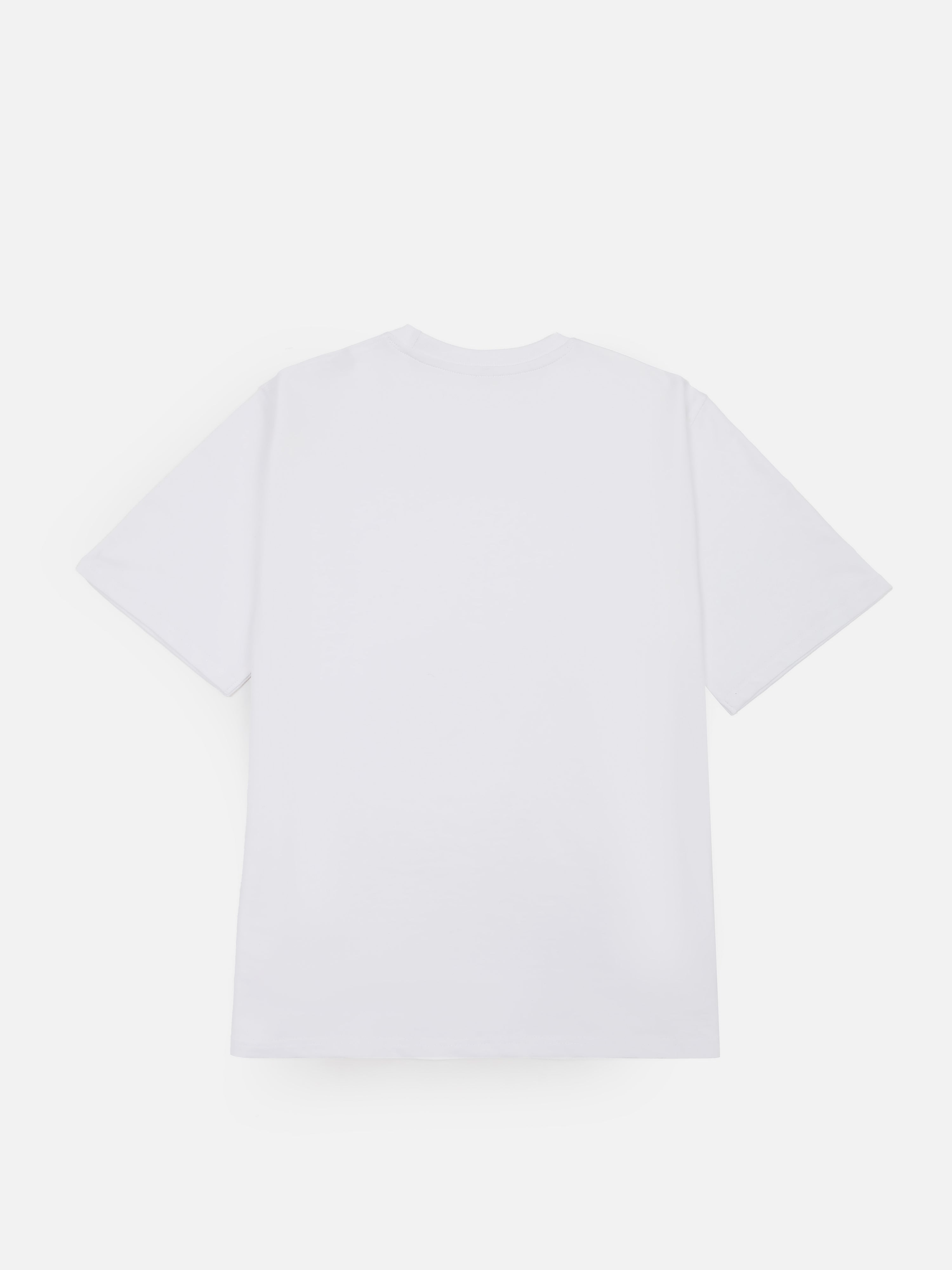 Solid Oversized Cotton T-Shirt – White | The 24 Carrots