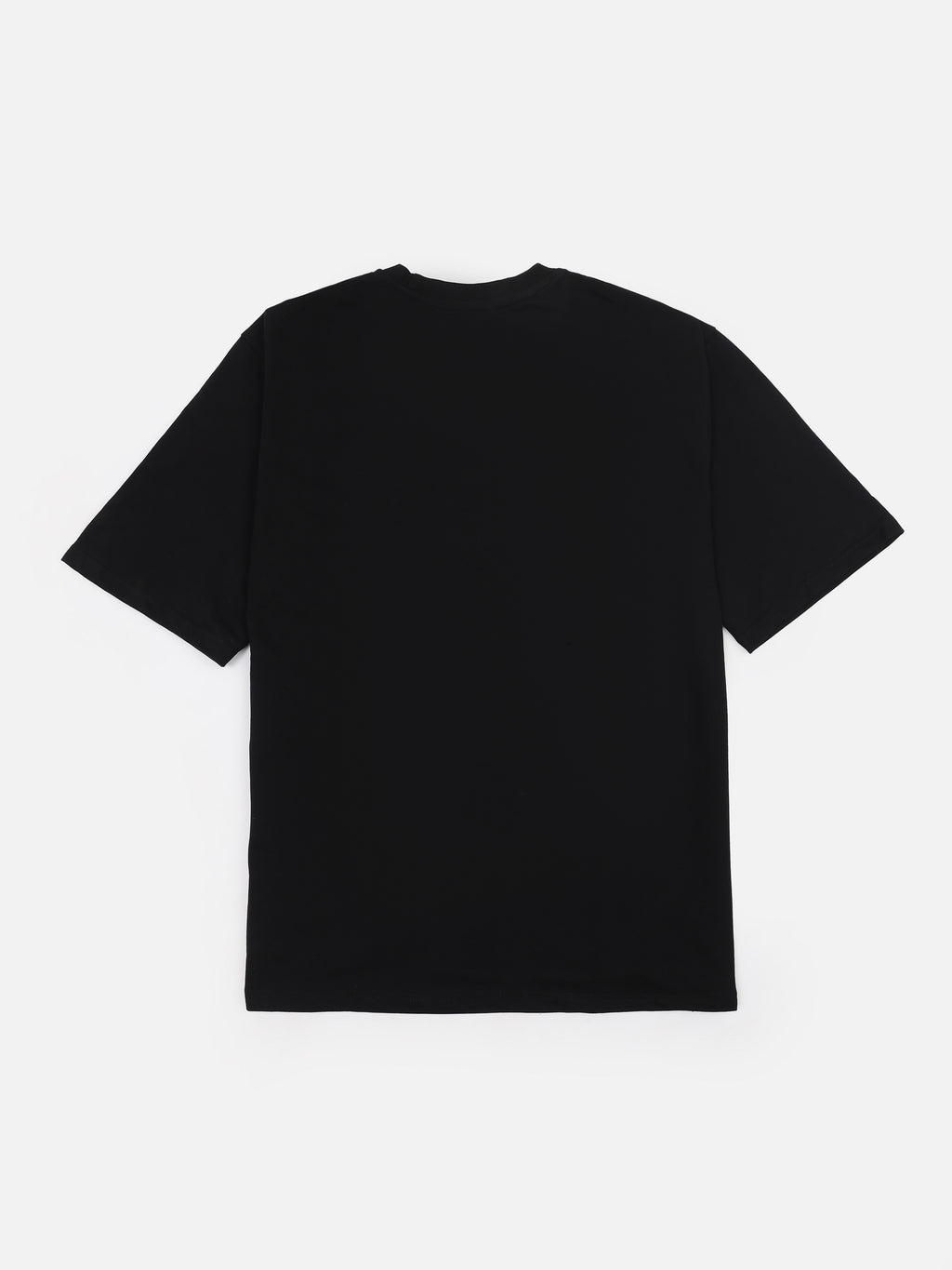 Black Code Blooded t-shirt back view coding graphic streetwear