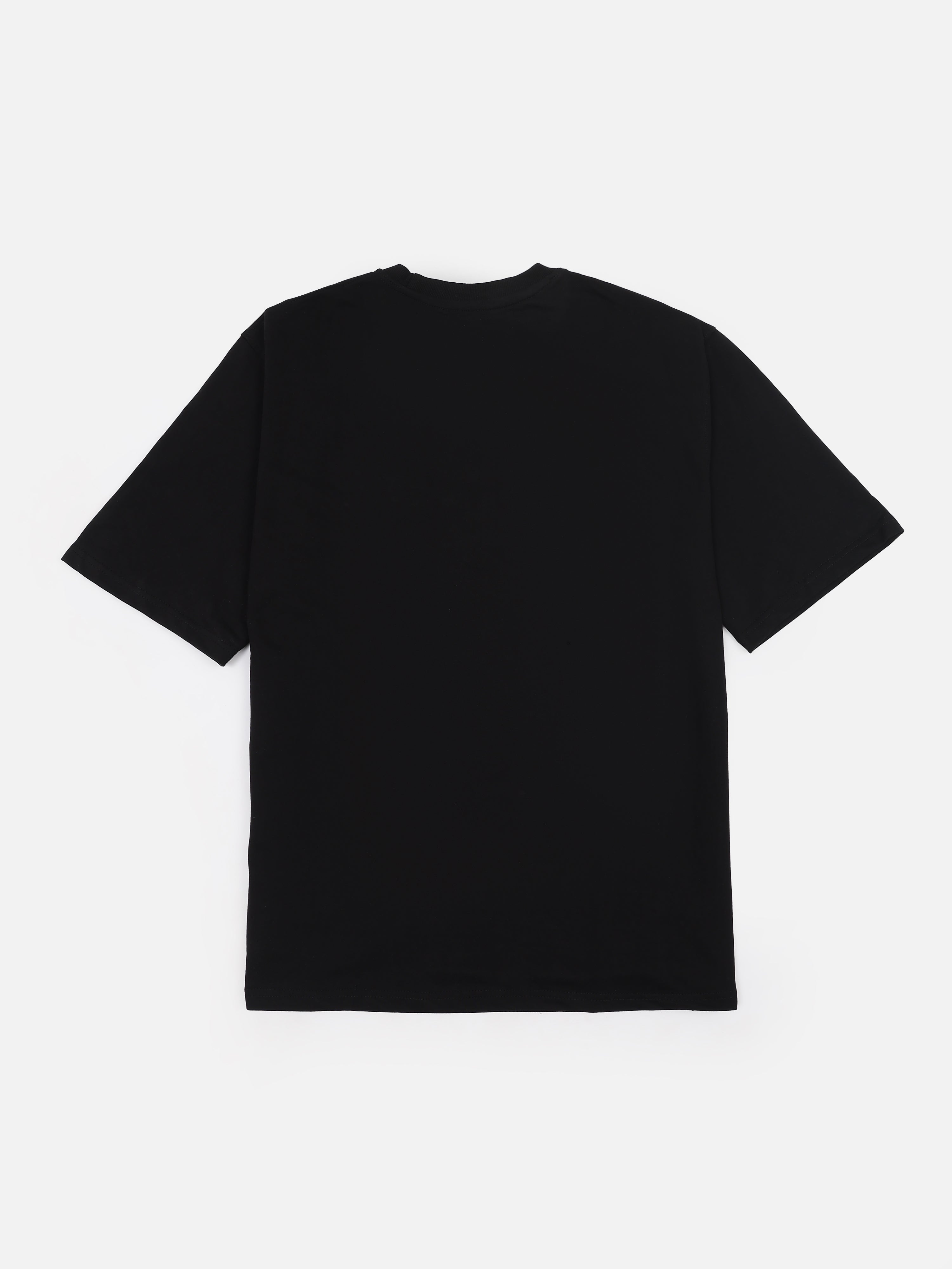 Black Code Blooded t-shirt back view coding graphic streetwear