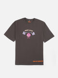 Donut Give Up oversized gym t-shirt front view motivational streetwear