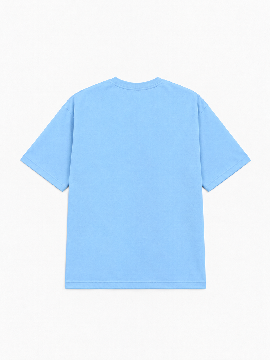 Full Snack Developer – Unisex Oversized T-Shirt – Sky Blue | The 24 Carrots