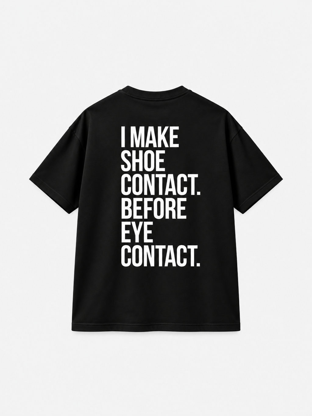 SNKR HEAD – Unisex Oversized Sneaker Streetwear T-Shirt – Off Black| The 24 Carrots