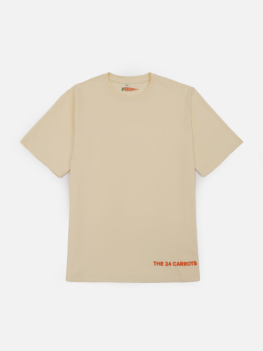Sandal oversized t-shirt for men front view minimal streetwear